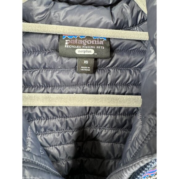 NEW Patagonia Men's Alplight Down Pullover Size XS Slim Fit Blue Lightweight - Picture 5 of 6